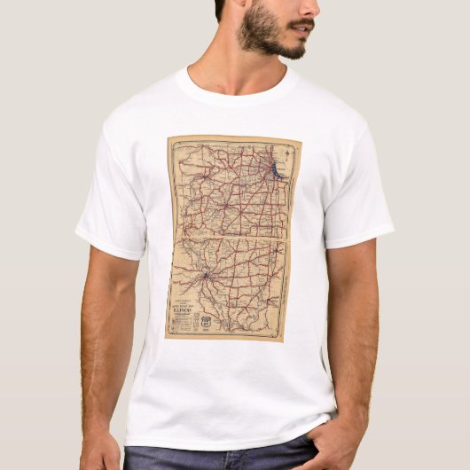 Illinois 8 t-shirt (Voorkant)