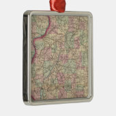 Illinois 9 metalen ornament (Rechts)