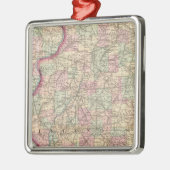 Illinois 9 metalen ornament (Links)