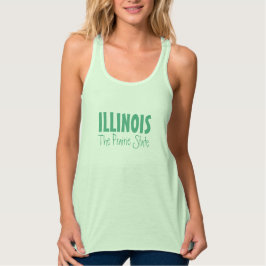 ILLINOIS aangepaste tekstkleding T-shirt