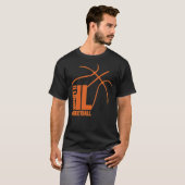 Illinois Basketball 01   T-shirt (Voorkant volledig)