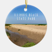 Illinois Beach State Park Keramisch Ornament (Voorkant)