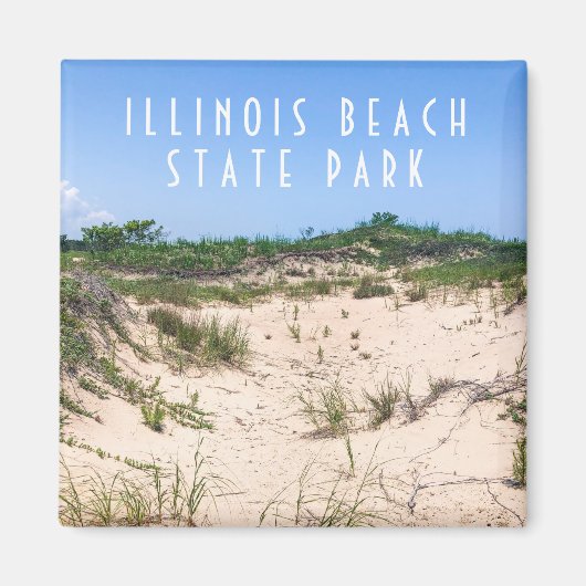 Illinois Beach State Park Magnet (Voorkant)