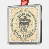 Illinois Biker  Metalen Ornament (Links)