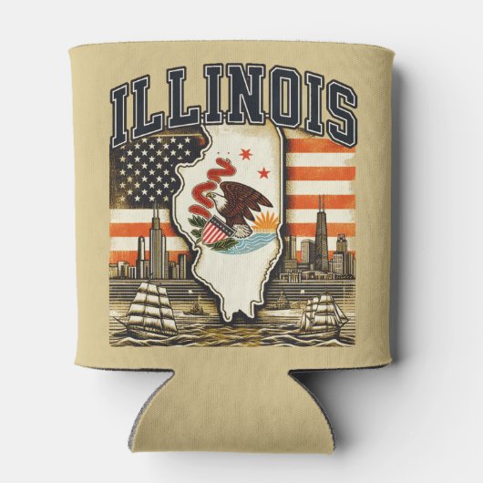 Illinois Blikjeskoeler (Achterkant)