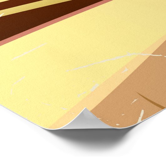 Illinois boerderij vintage  poster (Hoek)