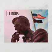 Illinois Briefkaart (Voorkant)