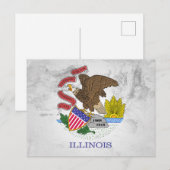 Illinois Briefkaart (Voorkant / Achterkant)