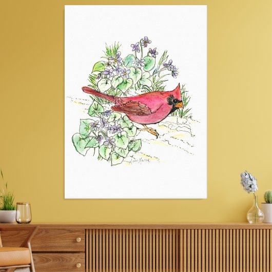 Illinois Canvas Afdruk (Insitu (Woonkamer))