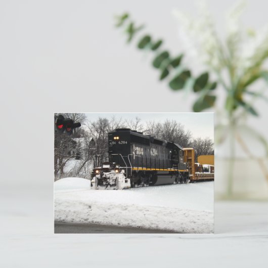 Illinois Central 6204 Briefkaart (Staand voorkant)