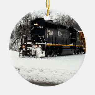 Illinois Central 6204 Keramisch Ornament