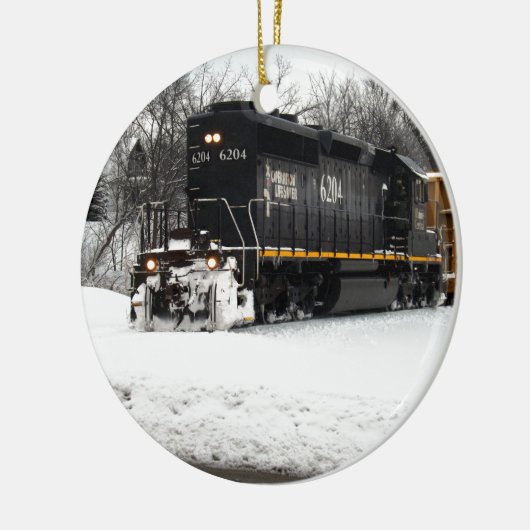 Illinois Central 6204 Keramisch Ornament (Links)