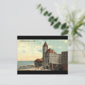 Illinois Central Depot Chicago Repro  1913 Briefkaart (Staand voorkant)