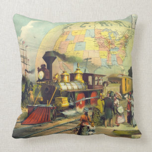 Illinois Central Railroad 1882 Kussen