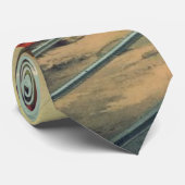 Illinois Central Railroad 1882 Stropdas (Opgerold)