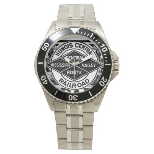 Illinois Central Railroad Classic Watch Horloge
