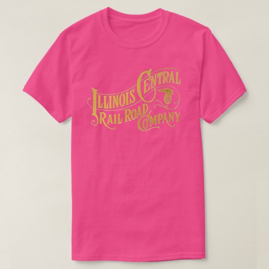 Illinois Central Railroad Illinois Central T-shirt (Design voorkant)