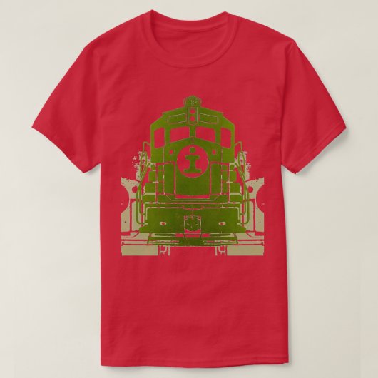 Illinois Central Railroad Illinois Central T-shirt (Design voorkant)