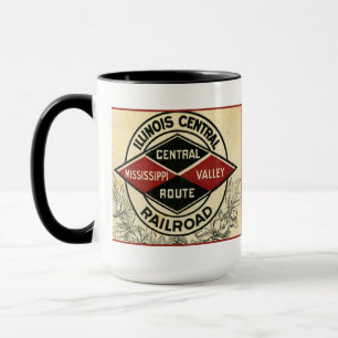 Illinois Central Railroad  Logo Mok