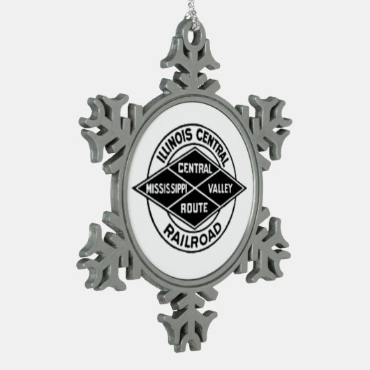 Illinois Central Railroad  Logo Ornament (Links)