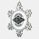 Illinois Central Railroad  Logo Ornament (Rechts)