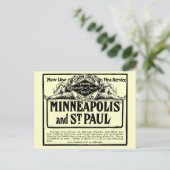 Illinois Central Railroad Post-kaart Briefkaart (Staand voorkant)