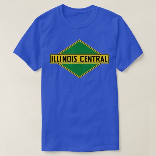 Illinois Central Railroad T-shirt (Design voorkant)