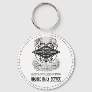  Illinois Central RR Basic Sleutelhanger