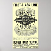  Illinois Central RR Poster (Voorkant)