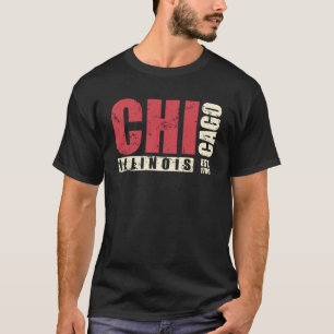 Illinois Chicago Verenigde Staten T-shirt