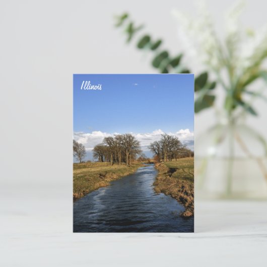 Illinois Countryside Briefkaart (Staand voorkant)