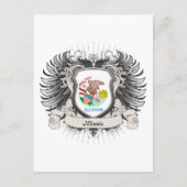 Illinois Crest Briefkaart (Voorkant)