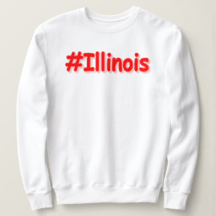 "#Illinois " Cute Design. Bestel nu Trui