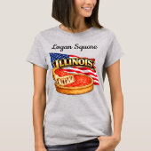 Illinois Dames T-shirt (Voorkant)