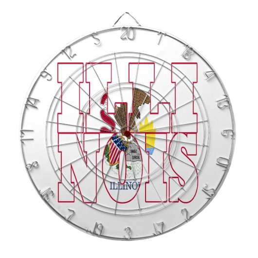 Illinois Dartbord (Voorkant)