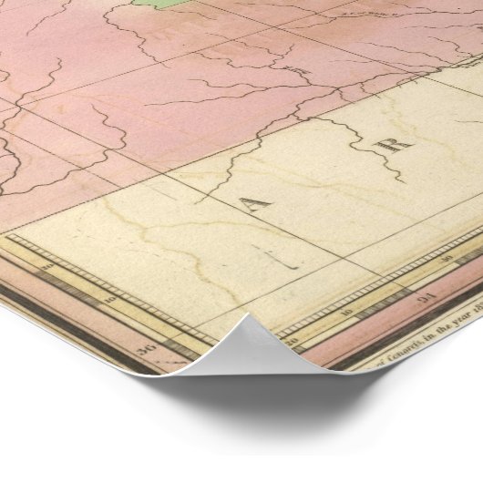 Illinois en Missouri Poster (Hoek)