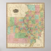 Illinois en Missouri Poster (Voorkant)