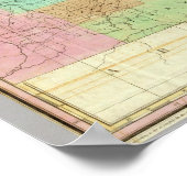 Illinois en Missouri Poster (Hoek)