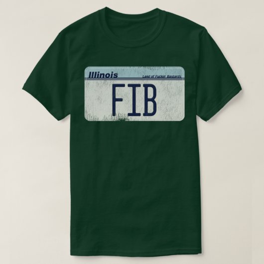 Illinois FIB Licentie T-shirt (Design voorkant)