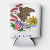 Illinois Flag Blikjeskoeler (Voorkant)