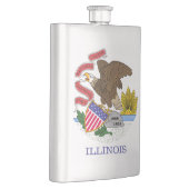 Illinois Flag Flacon (Rechts)