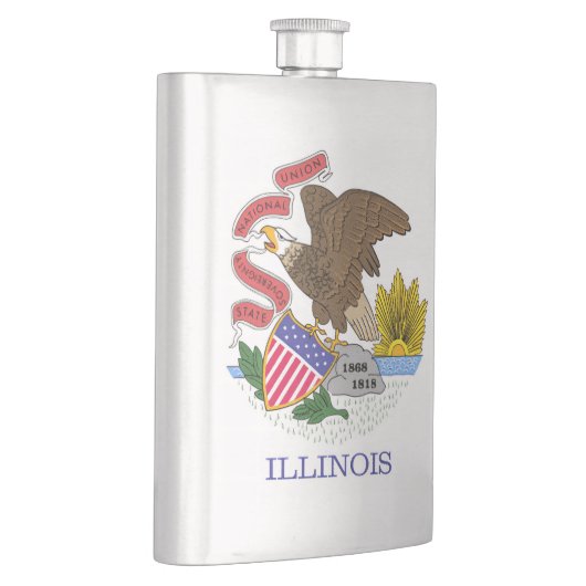 Illinois Flag Flacon (Rechts)