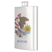 Illinois Flag Flacon (Links)