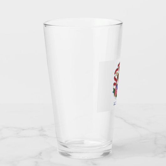 Illinois Flag Glas (Rechts)
