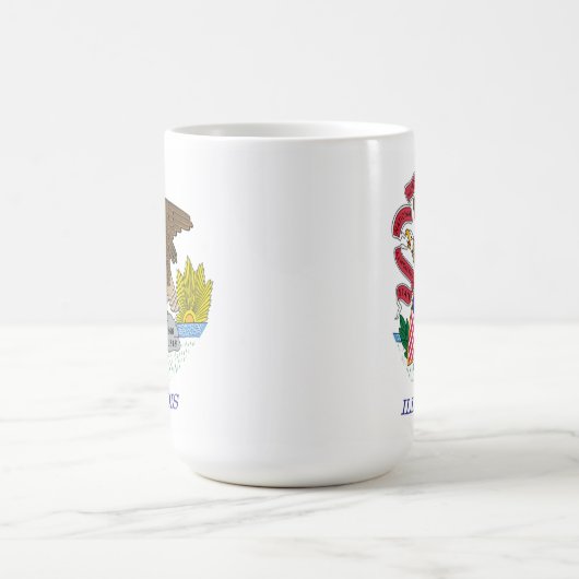Illinois Flag Mok (Center)