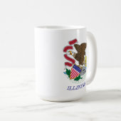Illinois Flag Mok (Voorkant rechts)