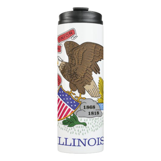 Illinois Flag Thermosbeker (Voorkant)
