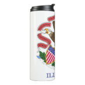 Illinois Flag Thermosbeker (Gedraaid links)