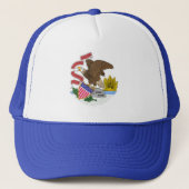 Illinois Flag Trucker Pet (Voorkant)