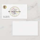 Illinois Great Seal Visitekaartje (Voorkant / Achterkant)